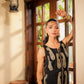 Midnight Paisley Elegance